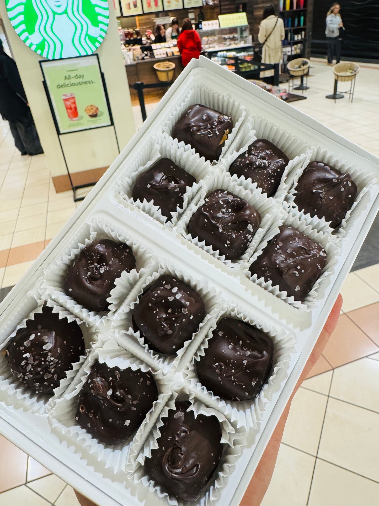 Dipped Caramels