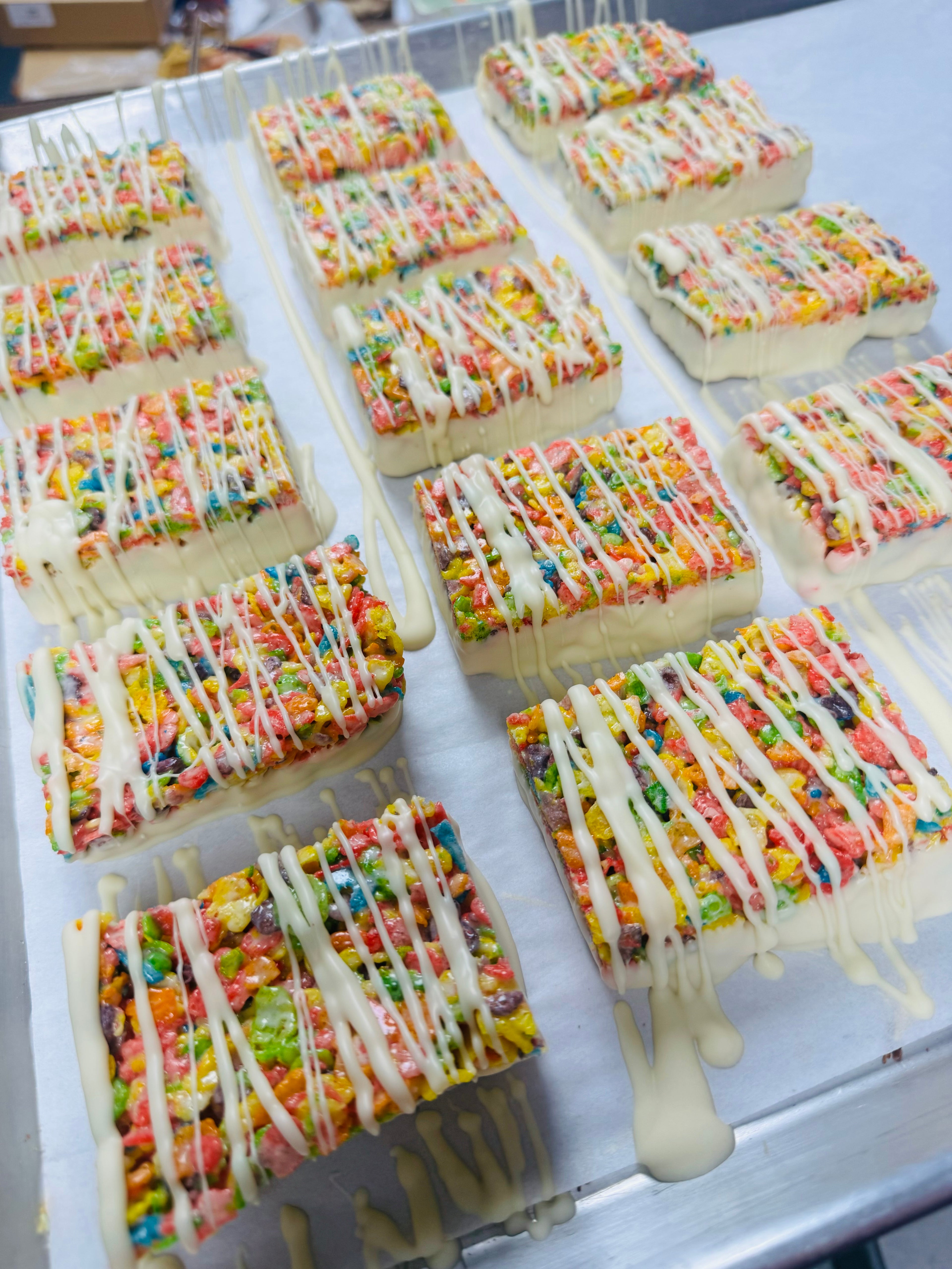 Fruity Pebble Rice Krispy