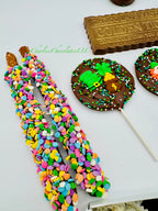Rainbow Sprinkle Pretzel (Two pack)