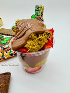 Viral Dubai Chocolate Strawberry Cups.