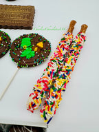 Rainbow Sprinkle Pretzel (Two pack)