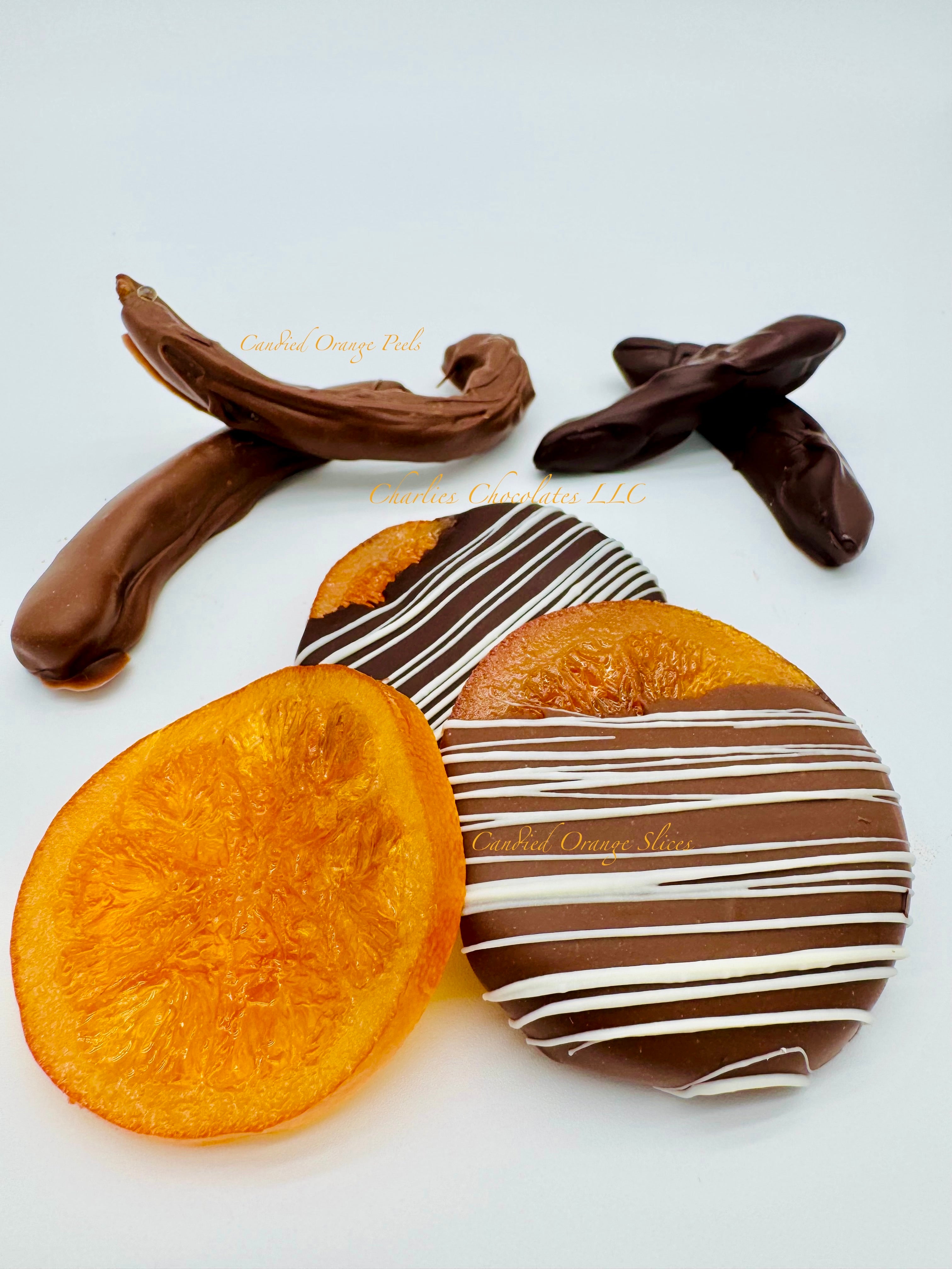 Candied Orange Peels & Slices